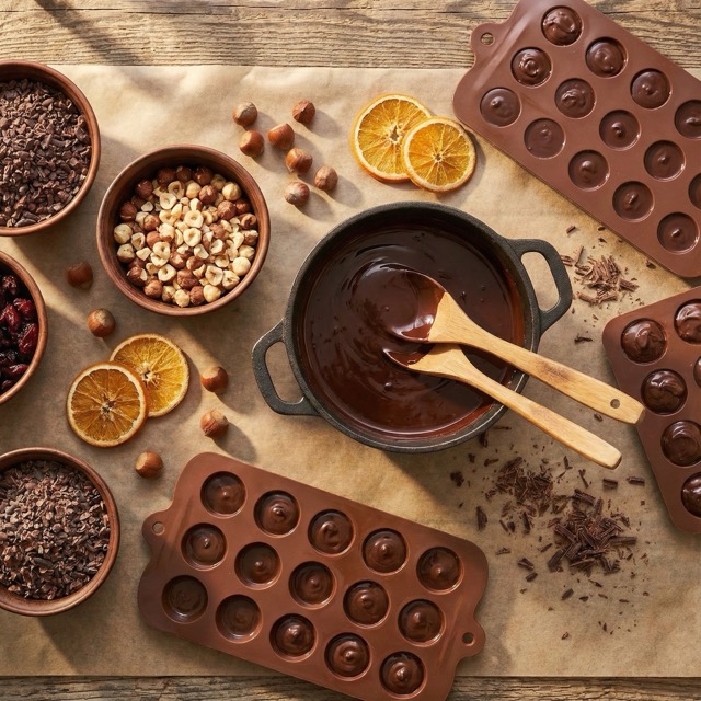 Chocolat maison, pralines, douceurs